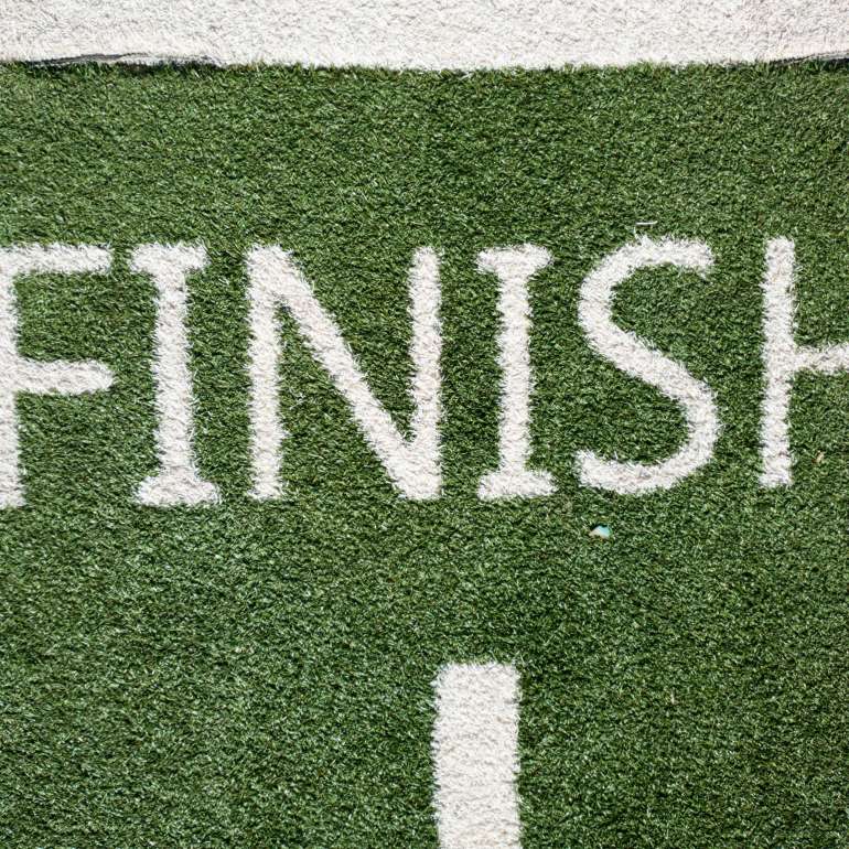 Focusing On The Finish